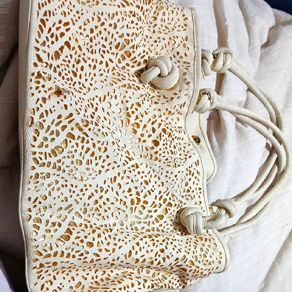Elegant Cream Tote Bag